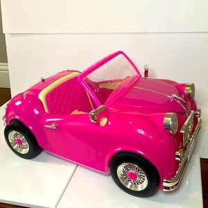 AMERICAN GIRL - pink convertible 🚘🎀💗